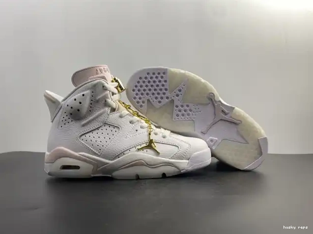 Rep Husky Jordan (W) Retro DH9696-100 Gold Air Hoops 6 0501